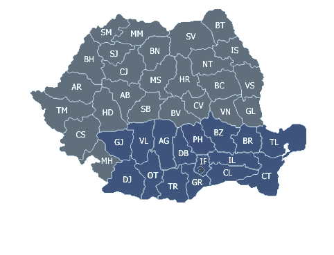 acoperire harta foraje puturi